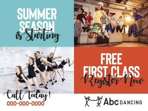 Art Schools postcard design ART-1