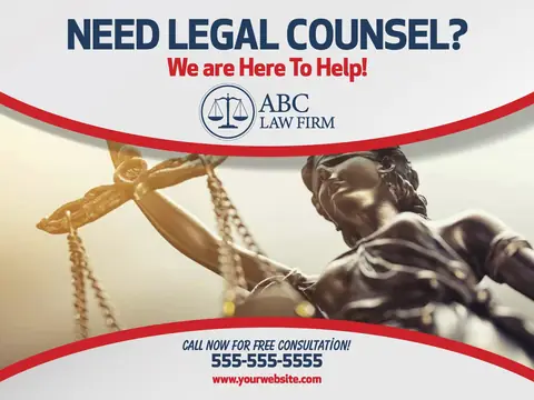 Attorneys postcard design ATT-4