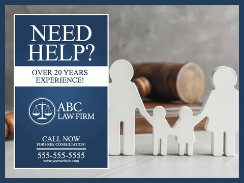 Attorneys postcard design ATT-5