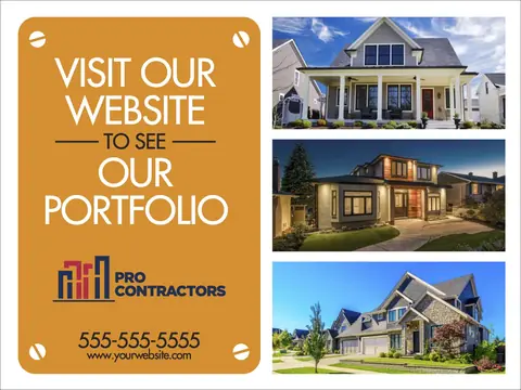 Contractors postcard design CON-4