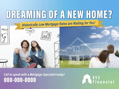 Mortgage postcard design MOR-5