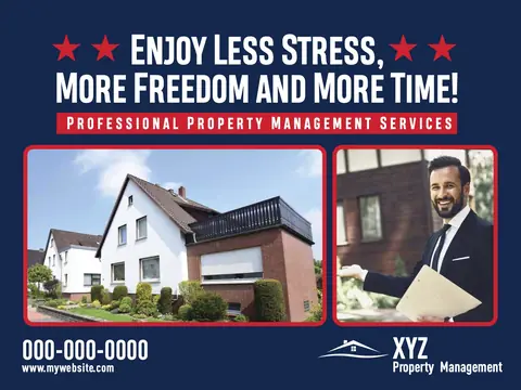 Property Management postcard design PRM-6