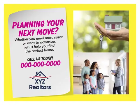 Real Estate postcard design REA-12