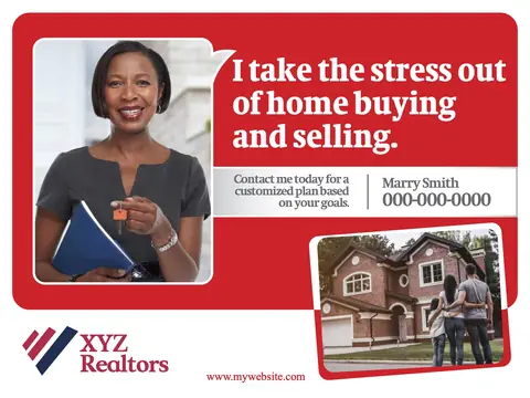 Real Estate postcard design REA-6