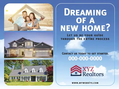 Real Estate postcard design REA-8