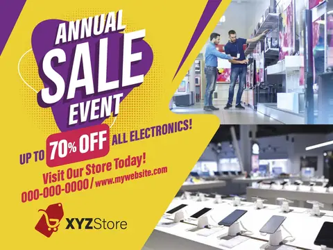 Retail Stores postcard design RTL-4